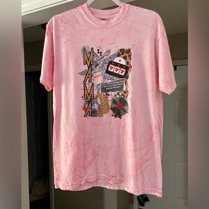 Comfort Colors Pink Graphic Tee